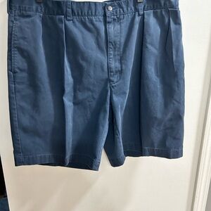Polo by Ralph Lauren Blue Pleated Front Shorts Size‎ 42